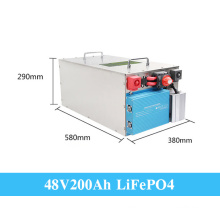 Best Deep Cycle Lithium Ion Storage Batteries RV 48V 200ah LiFePO4 RV Battery Pack